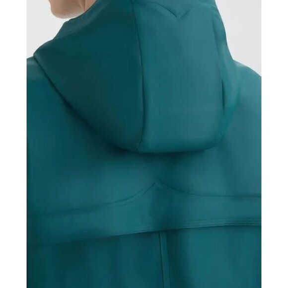 NEW HUNTER Acacia Rubberized Rain Jacket in Deep Ocean for women 1225 8m4 - Picture 5 of 5